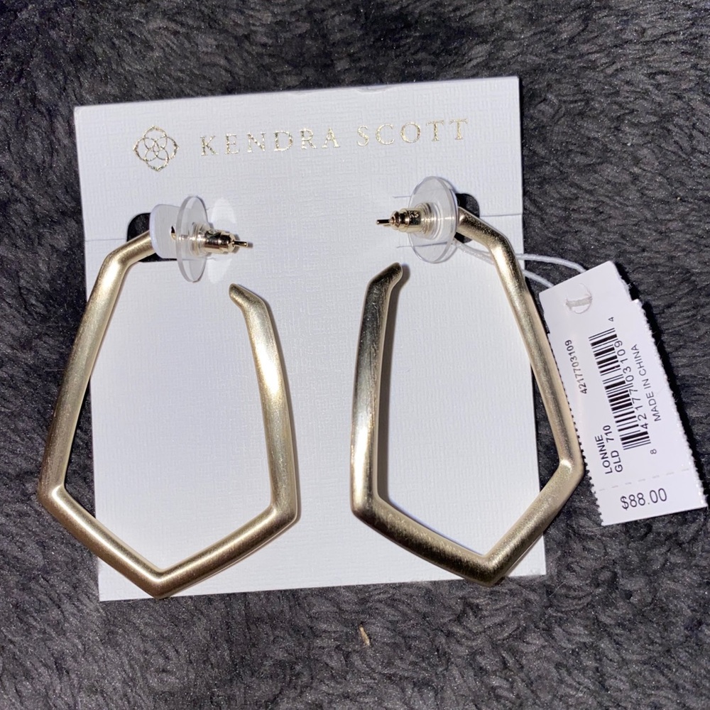 kendra Scott Gold Loonie Hoop Earnings